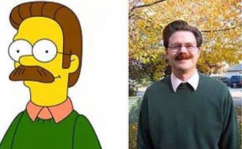 Ned Flanders dans Les Simpsons