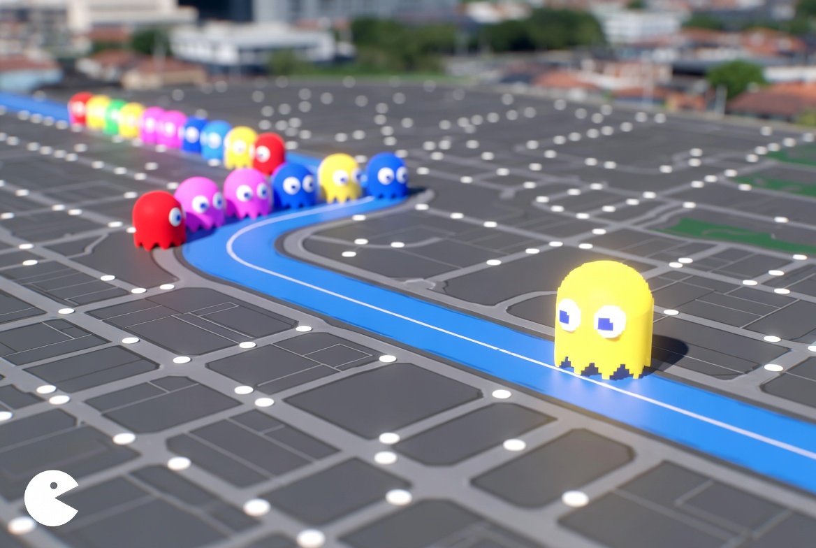 Pac-Man s'invite sur Google Maps