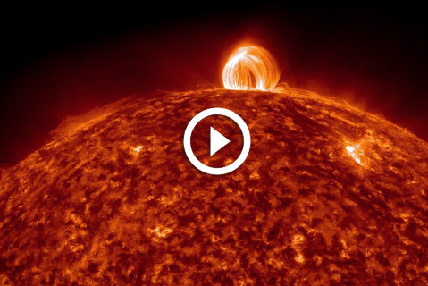 time lapse du soleil par la NASA