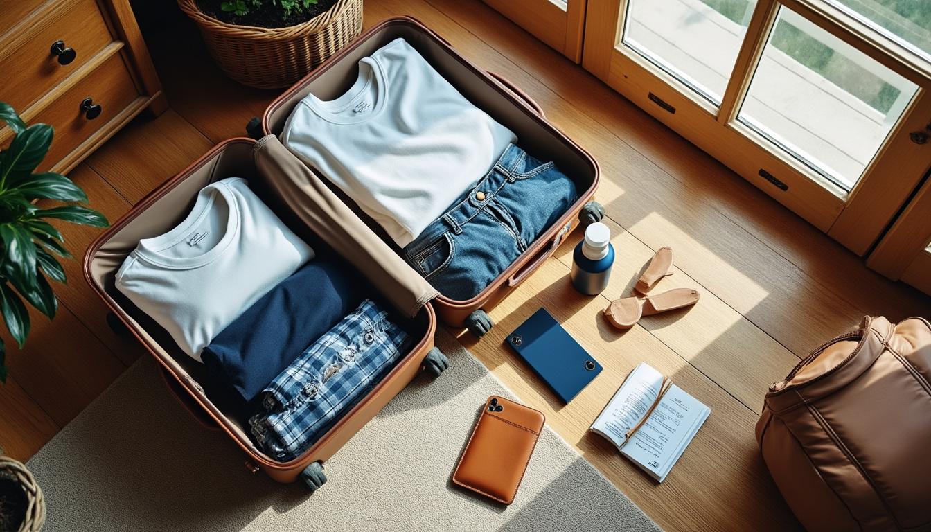 préparez vos vacances d'été sans stress grâce à notre checklist ultime pour une valise parfaite ! découvrez tous les essentiels à emporter, des vêtements aux accessoires, pour profiter pleinement de votre évasion estivale.