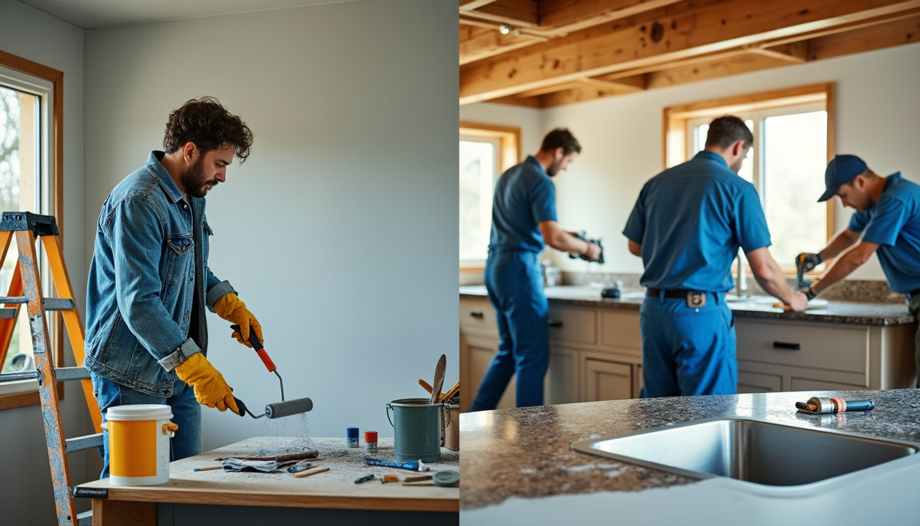 découvrez les avantages et inconvénients de réaliser soi-même la rénovation de sa maison ou de faire appel à des professionnels. conseils pratiques pour choisir la meilleure option selon votre budget et vos compétences.